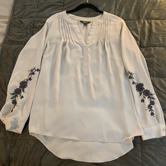 Simply Vera Wang Long Sleeve Shirt - Picture 1 of 5